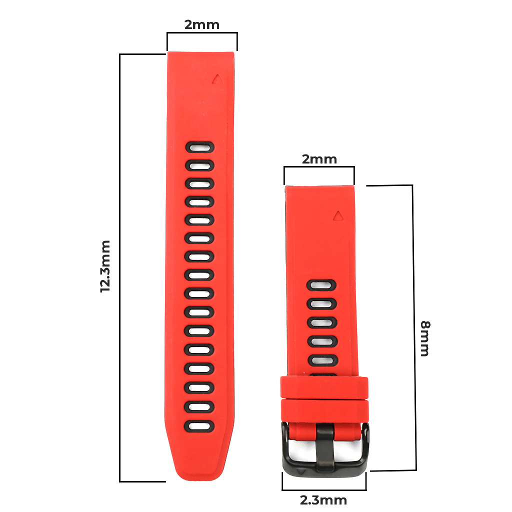 TECPHILE - 20mm Quickfit Watch Band for Garmin Fenix 6S/6S Pro - Image 11