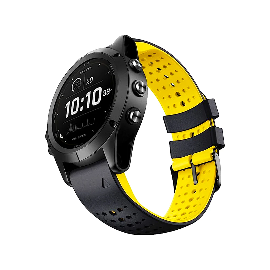 TECPHILE - 22mm Quickfit Garmin Silicon Watch Strap - Image 18