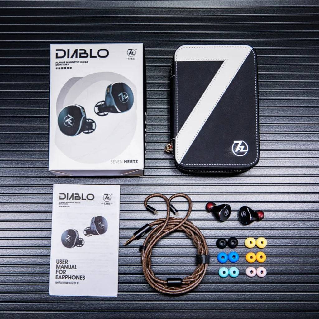 7HZ x Crinacle- Diablo 14.5mm Planar Magnetic Driver IEM - Image 7