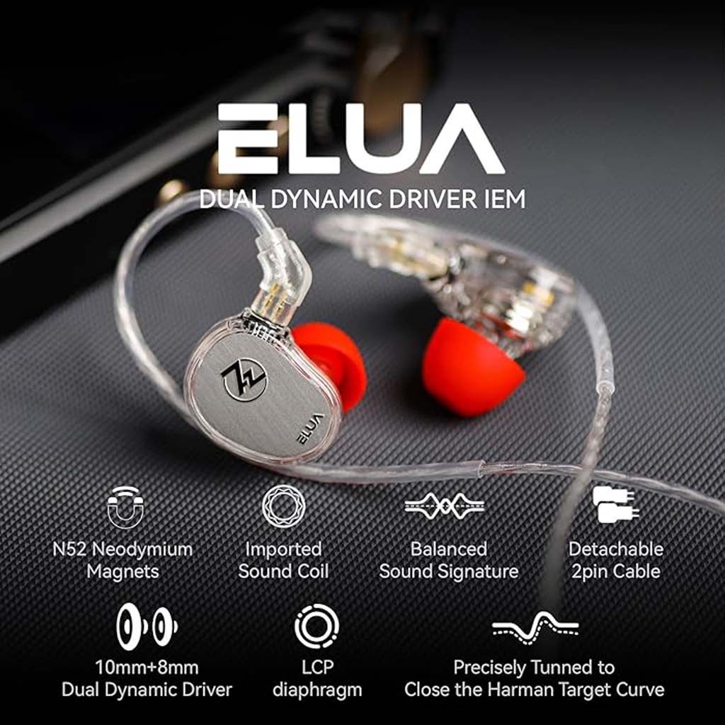 7HZ x HBB Elua Dual Dynamic Driver IEM - Image 6