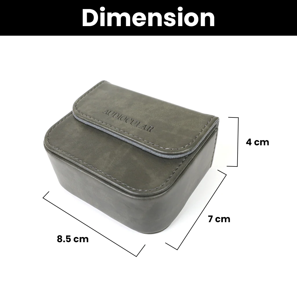 AUDIOCULAR - AC28 PU Leather Earphone Case for IEM - Image 2