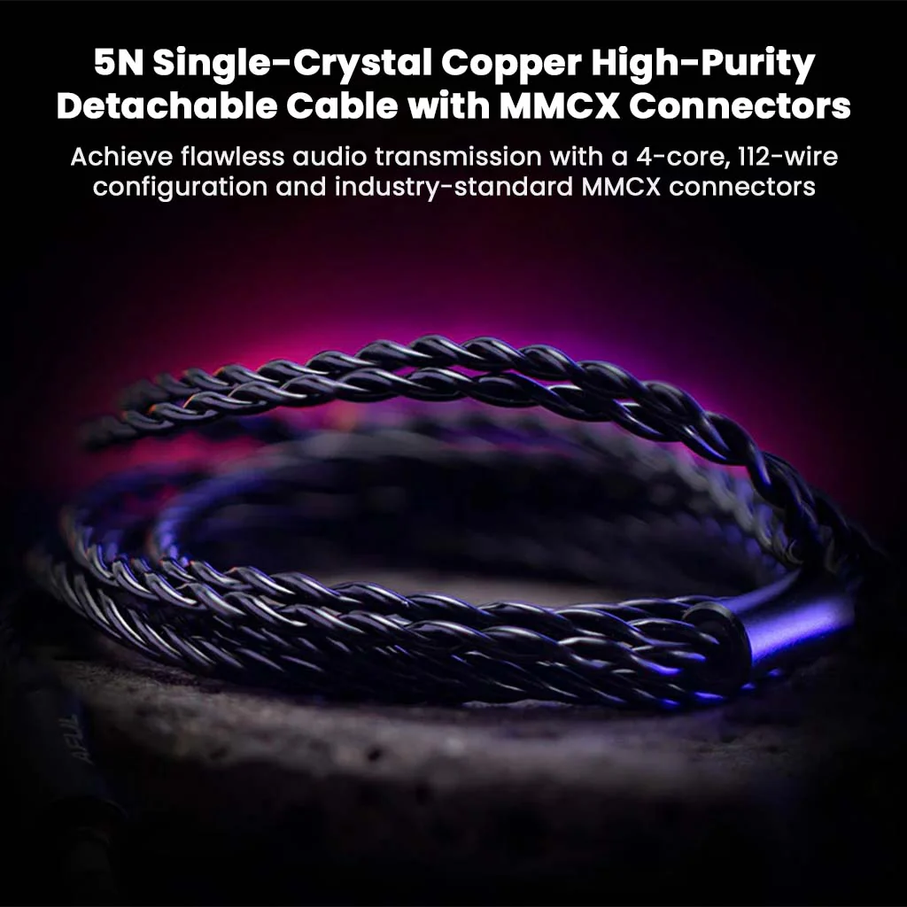 AFUL - PolarNight 15.4mm Dynamic Driver HiFi Earbuds - Image 8