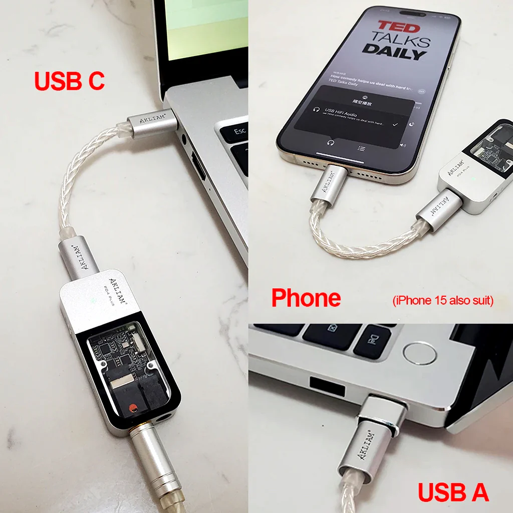 AkLIAM - PD4 Plus Portable Dac & Amp - Image 2