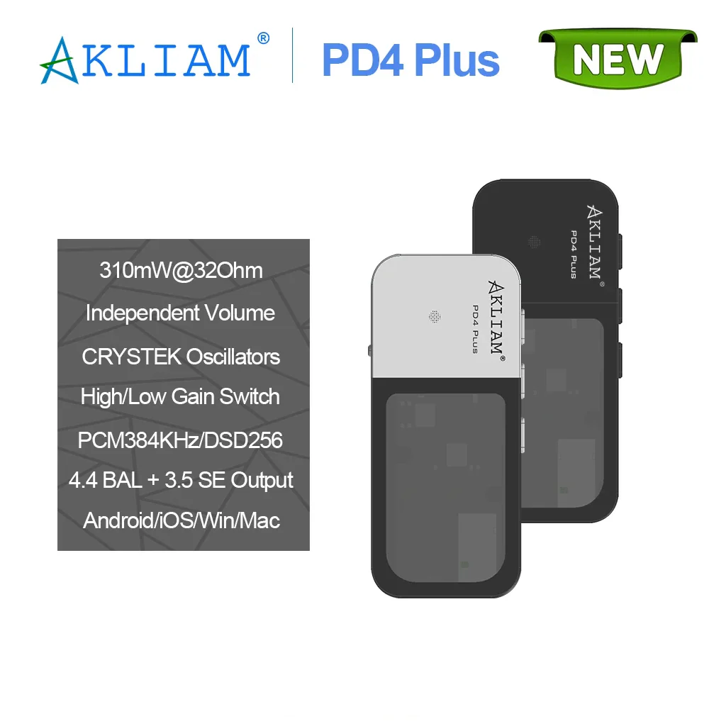 AkLIAM - PD4 Plus Portable Dac & Amp - Image 6