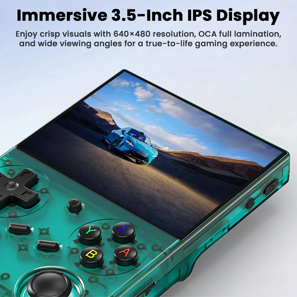 ANBERNIC - RG 35XXPro Handheld Retro Gaming Console with 64GB Card - Image 2