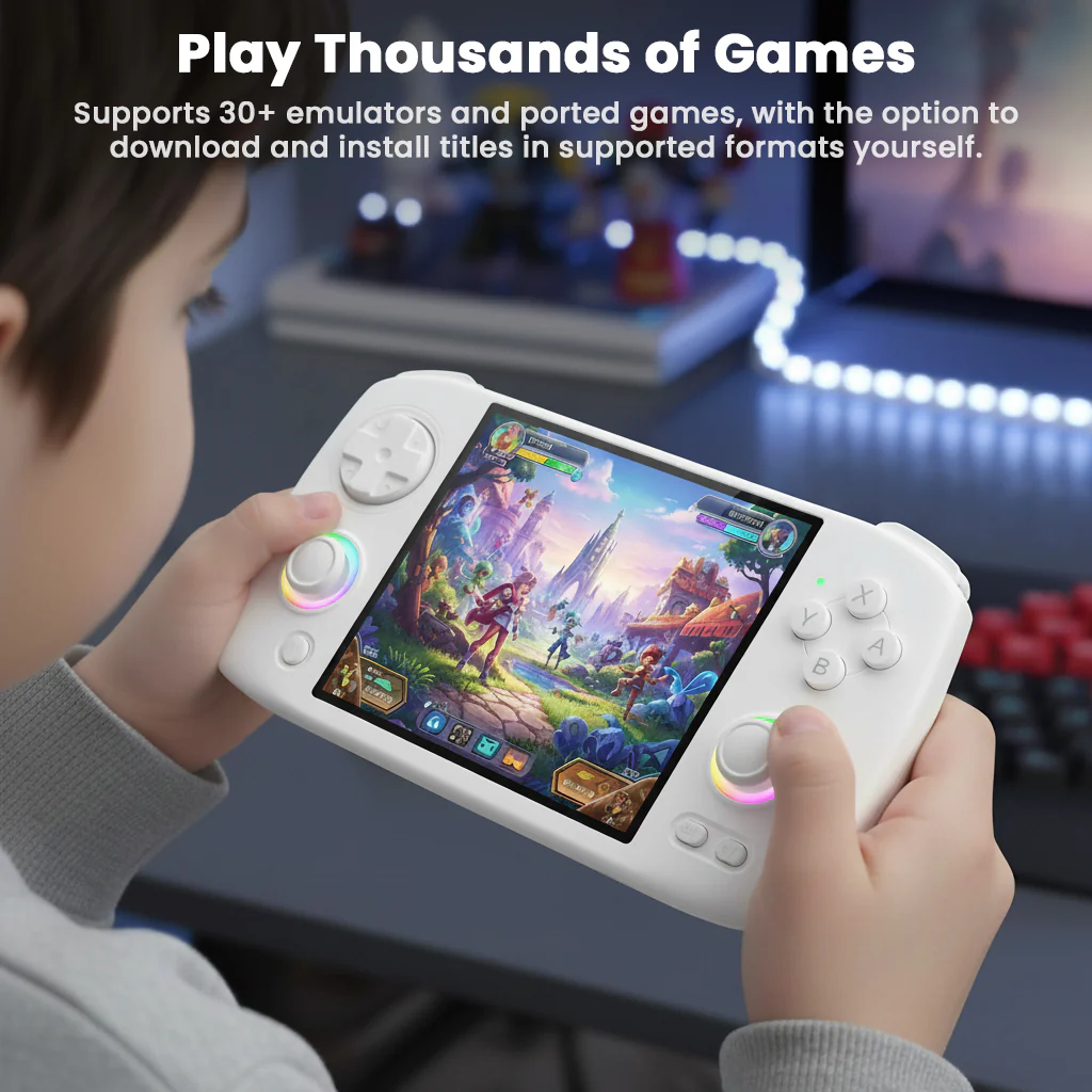 ANBERNIC- RG CubeXX Handheld Gaming Console with IPS Display - Image 3