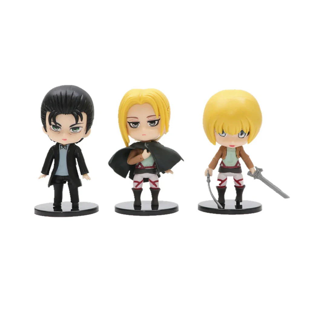 Anime Action Figure Attack on Titan AOT 6pcs Anime Figurine - Image 3