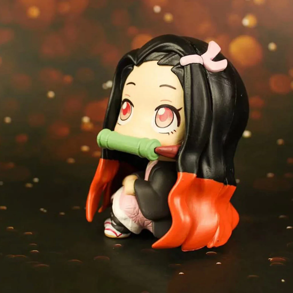 Anime Action Figures Naruto, Kakashi, Luffy, Nezuko Bobblehead Toy - Image 18