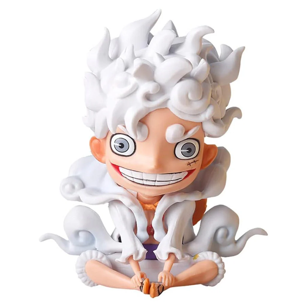 Anime Action Figures Naruto, Kakashi, Luffy, Nezuko Bobblehead Toy - Image 2