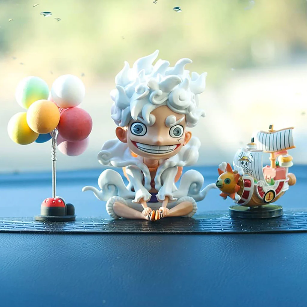 Anime Action Figures Naruto, Kakashi, Luffy, Nezuko Bobblehead Toy - Image 20