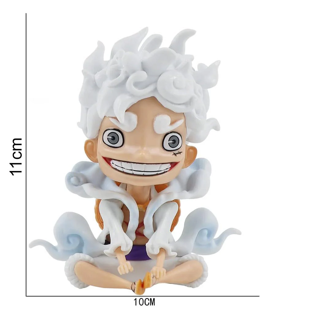 Anime Action Figures Naruto, Kakashi, Luffy, Nezuko Bobblehead Toy - Image 5