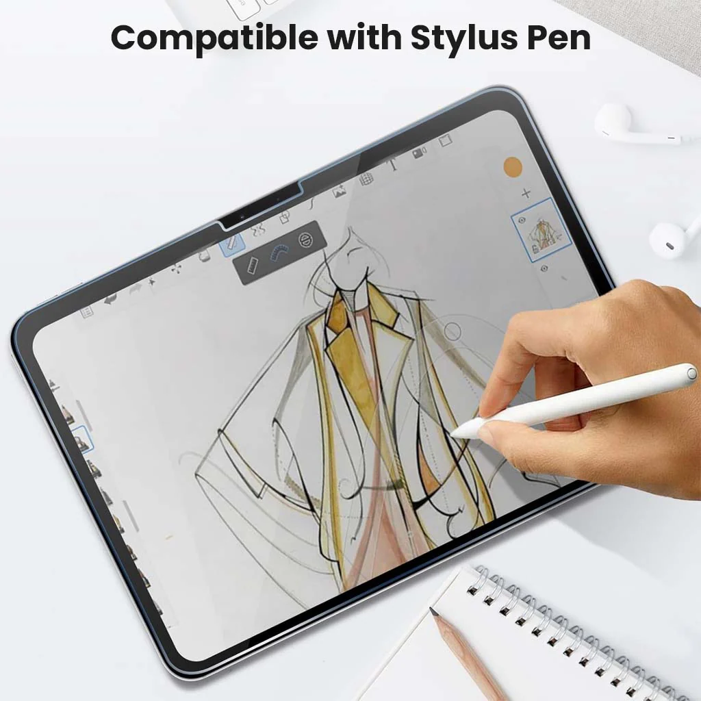 Anti Spy Privacy Tempered Glass Screen Protector for iPad Pro 11 M4 2024 - Image 6