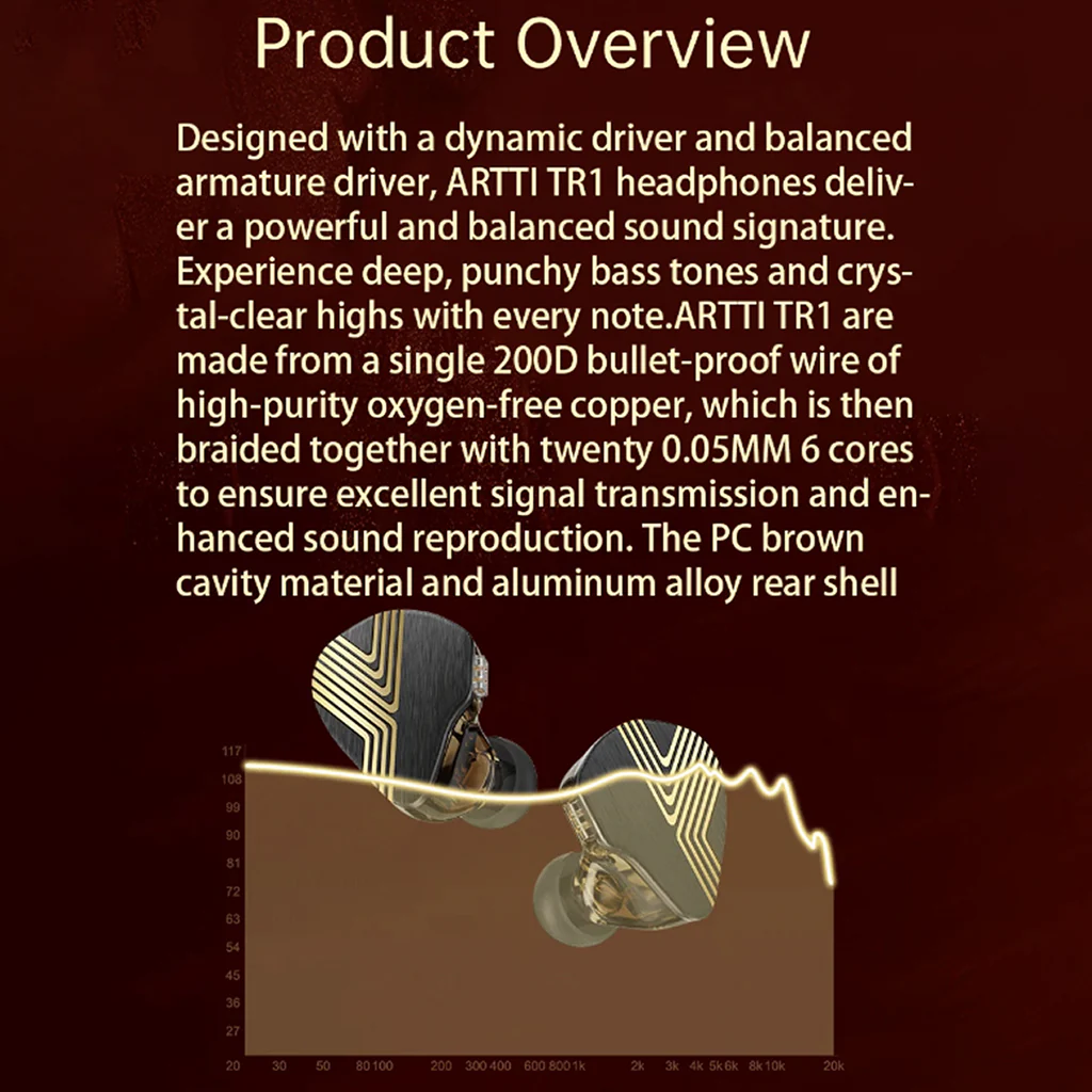 ARTTI - TR1 1DD + 1BA Hybrid IEM - Image 5
