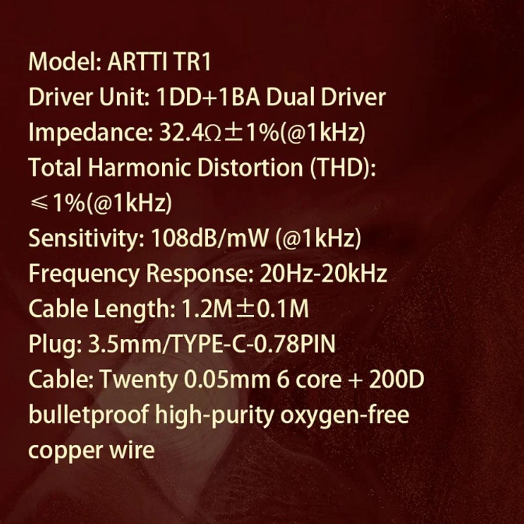 ARTTI - TR1 1DD + 1BA Hybrid IEM - Image 8