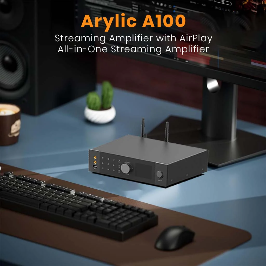 ARYLIC - A100 Multi-Room Streamer & Hi-Fi Amplifier - Image 4