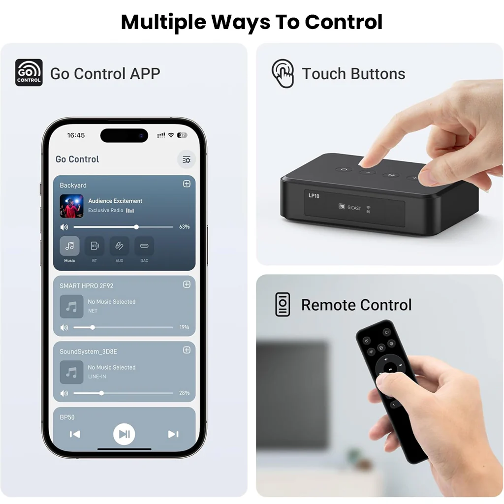 Arylic - LP10 Wireless Music Streamer with AirPlay 2, Multiroom Stereo - Image 3