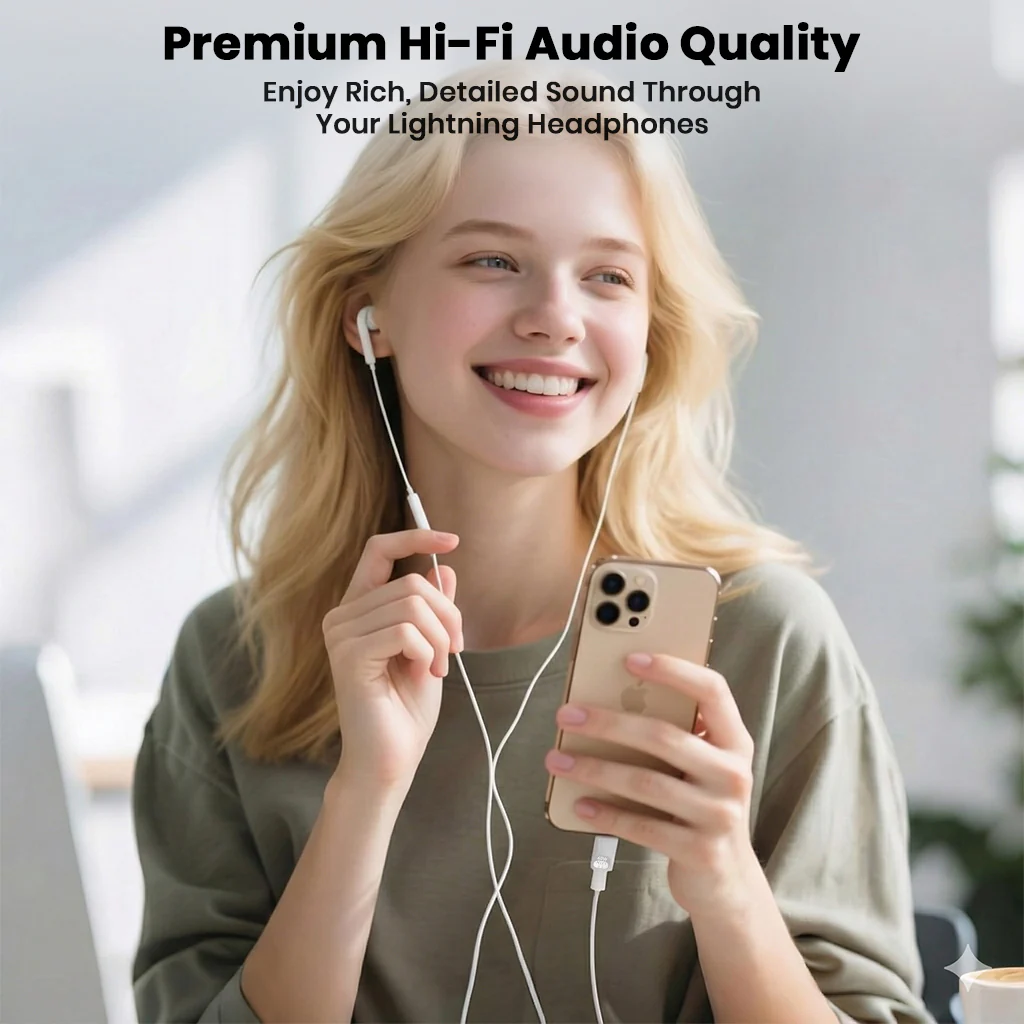 AUDIOCULAR-45W Type-C to Lightning Audio & Charging Adapter - Image 7