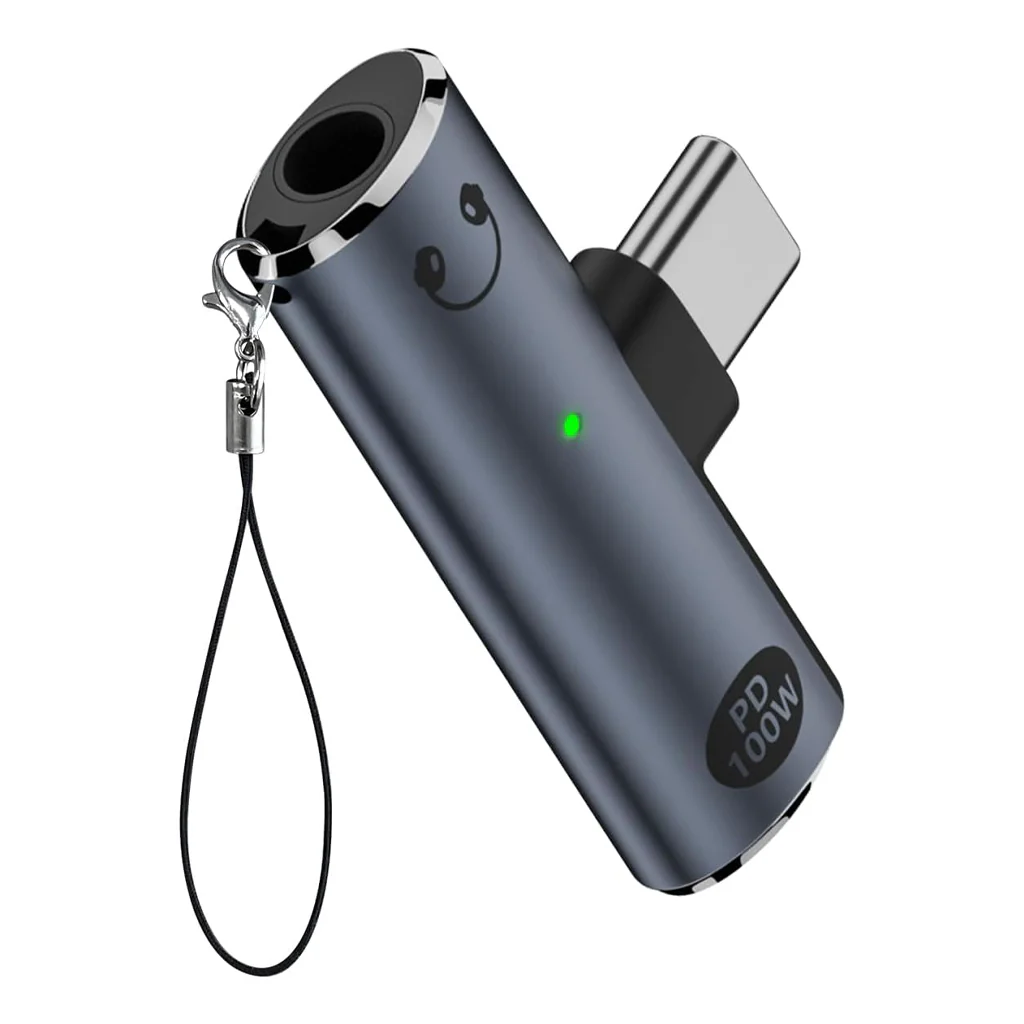 AUDIOCULAR – A14X 100W 2-In-1 Type C to Type-C/3.5mm Audio Adapter - Image 14