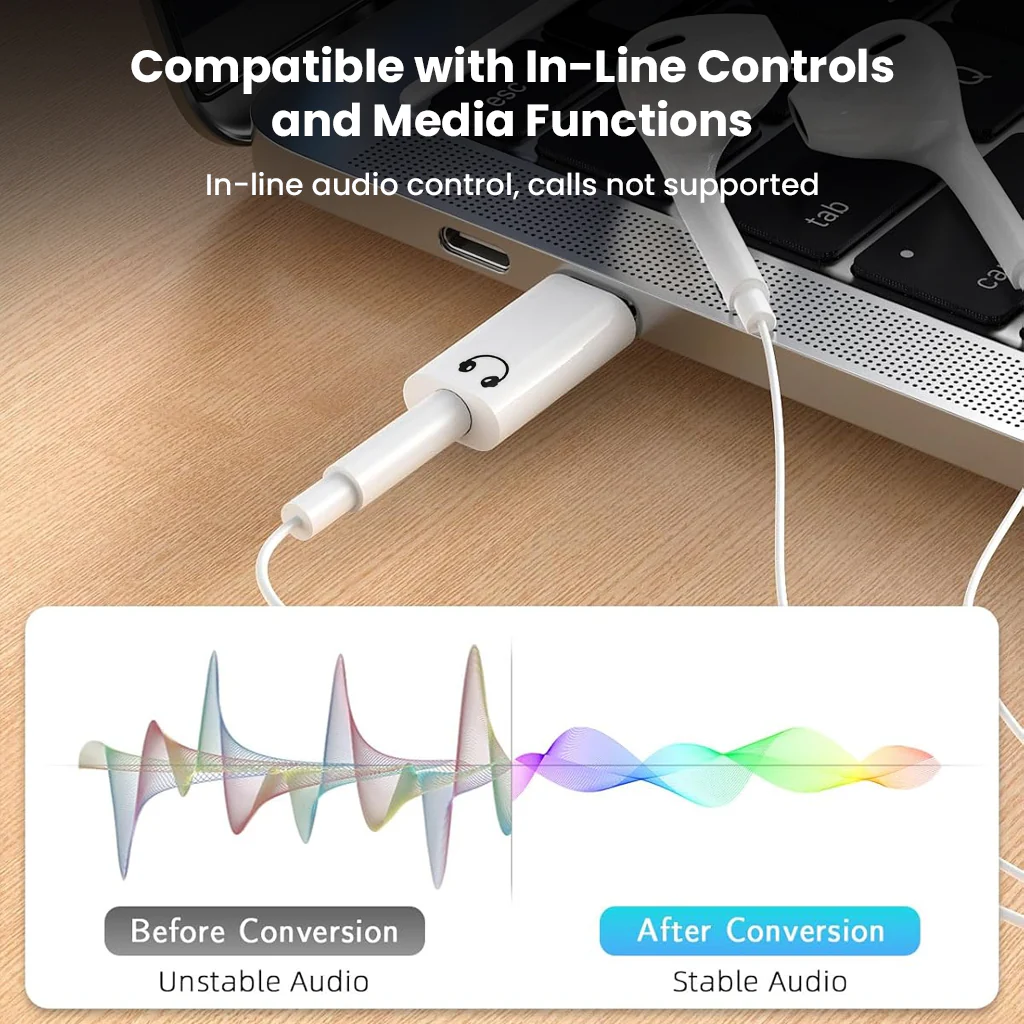 AUDIOCULAR- A18X Lightning to 3.5mm Portable Audio Adapter - Image 3