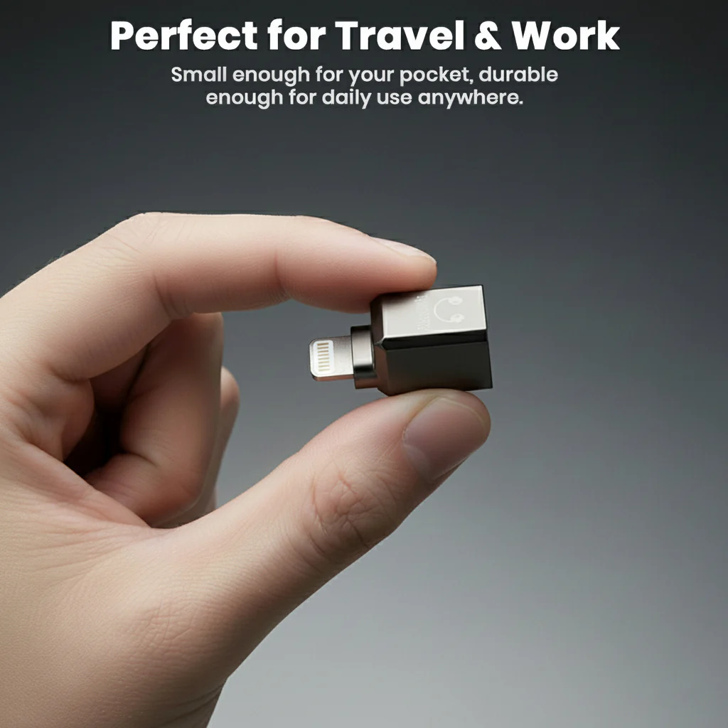 AUDIOCULAR- A19X Lightning to 3.5mm Female Audio Adapter - Image 10