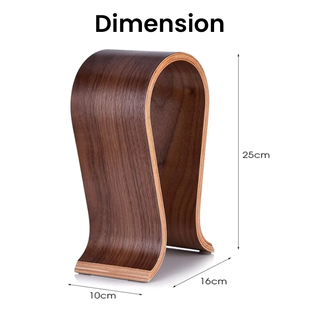 AUDIOCULAR - AA08 Wooden Headphone Stand - Image 10