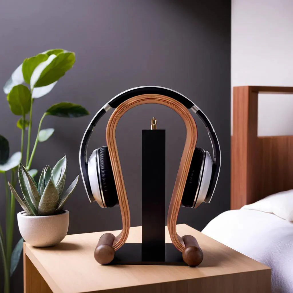 AUDIOCULAR -  AA09 Wooden Headphone Stand - Image 6