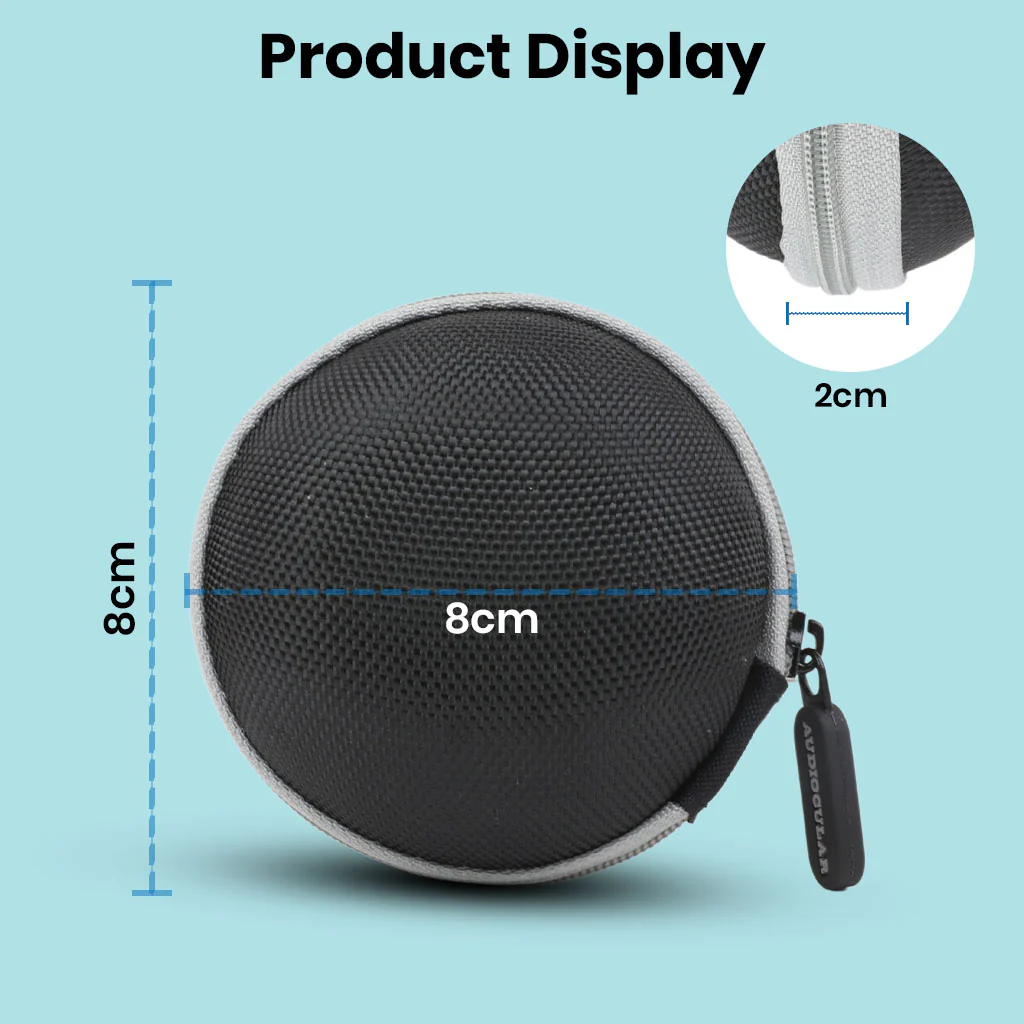 AUDIOCULAR AC35 Earphone Case Hard-shell Pouch Cover for IEM - Image 2