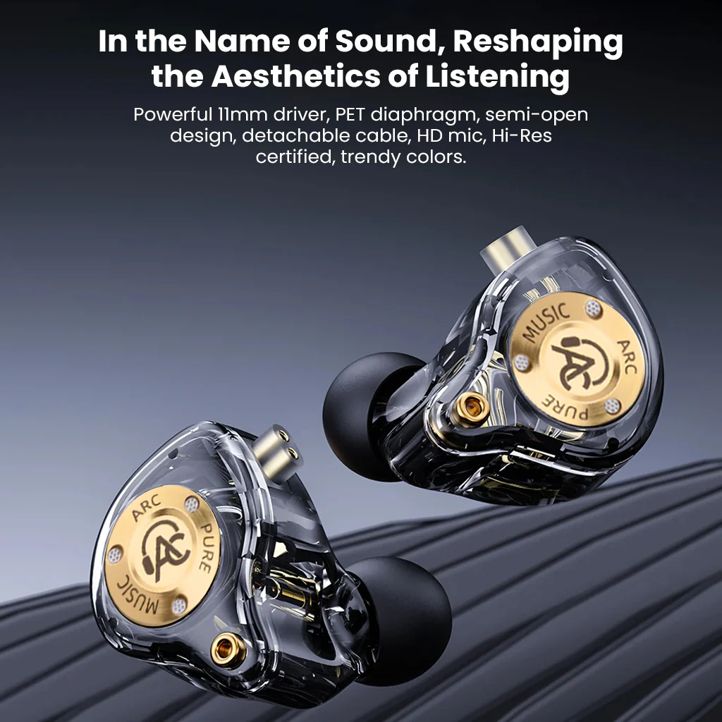 AUDIOCULAR - ARC 11mm Dynamic Driver Hi-Res Type C IEM - Image 5