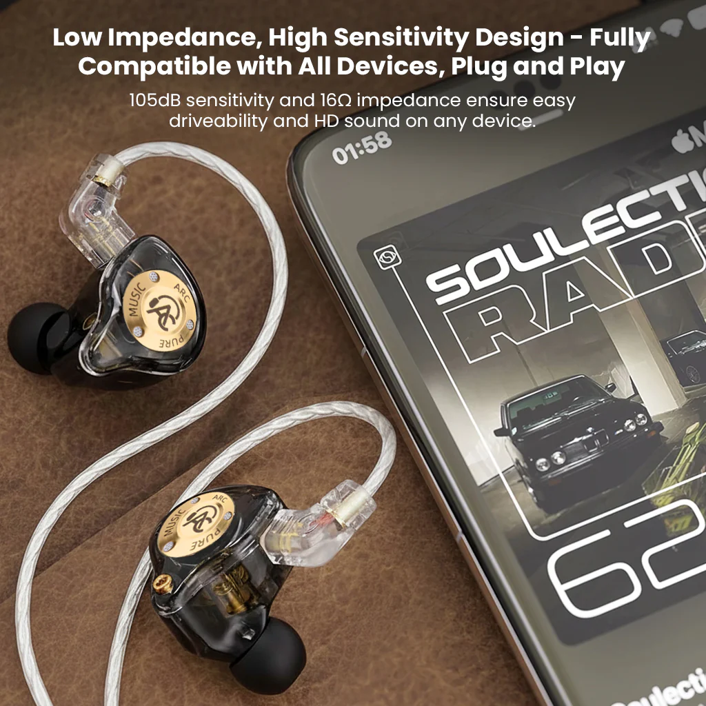 AUDIOCULAR - ARC 11mm Dynamic Driver Hi-Res Type C IEM - Image 9