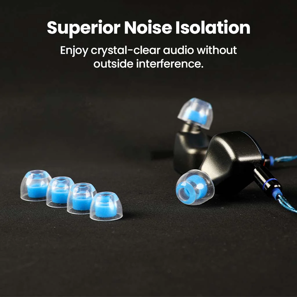 AUDIOCULAR - Atmos Liquid Silicone Eartips for In-Ear Monitors - Image 3