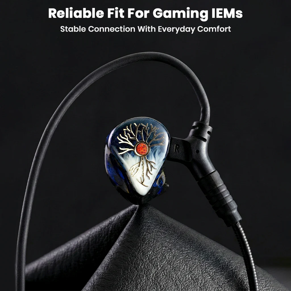 AUDIOCULAR - BOOM-X Gaming IEM Upgrade Cable with Mic - Image 14
