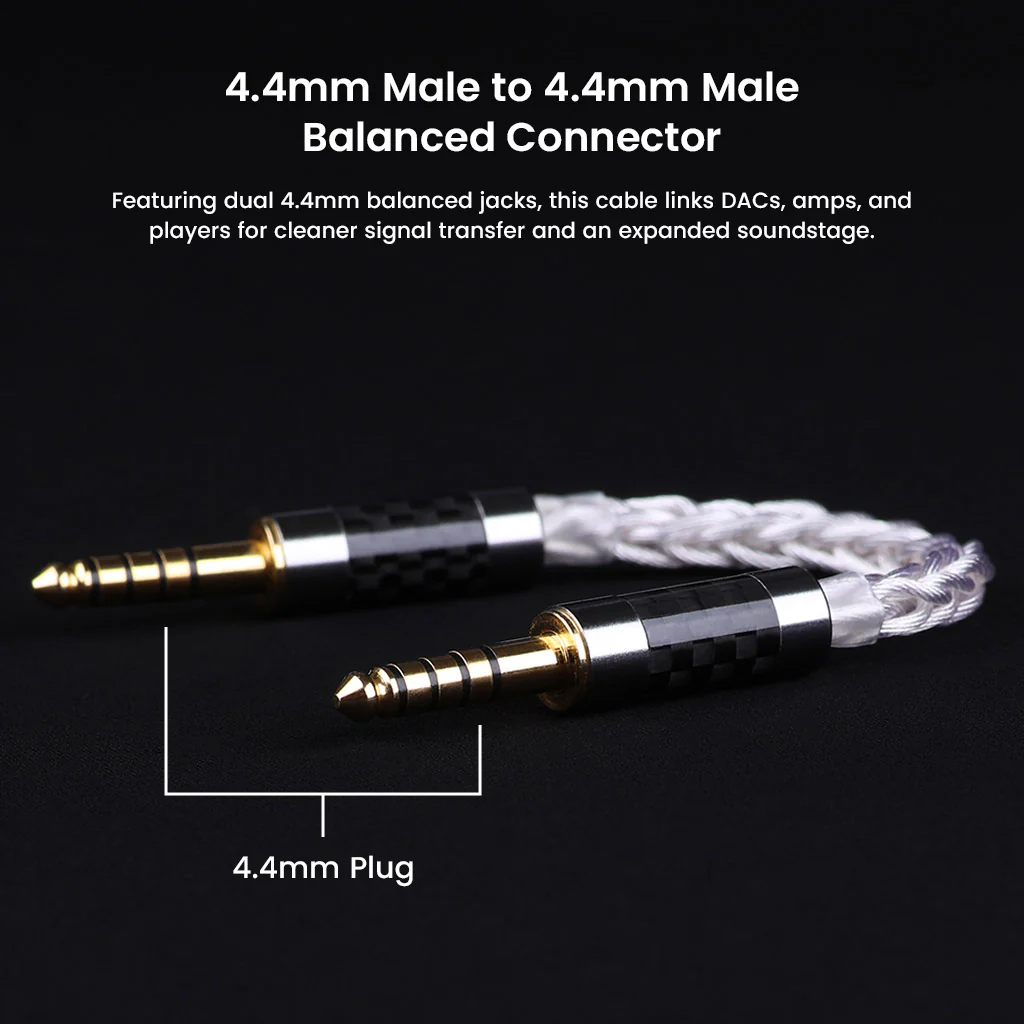 AUDIOCULAR - C12 4.4mm to 4.4mm Balanced Audio Cable - Image 6