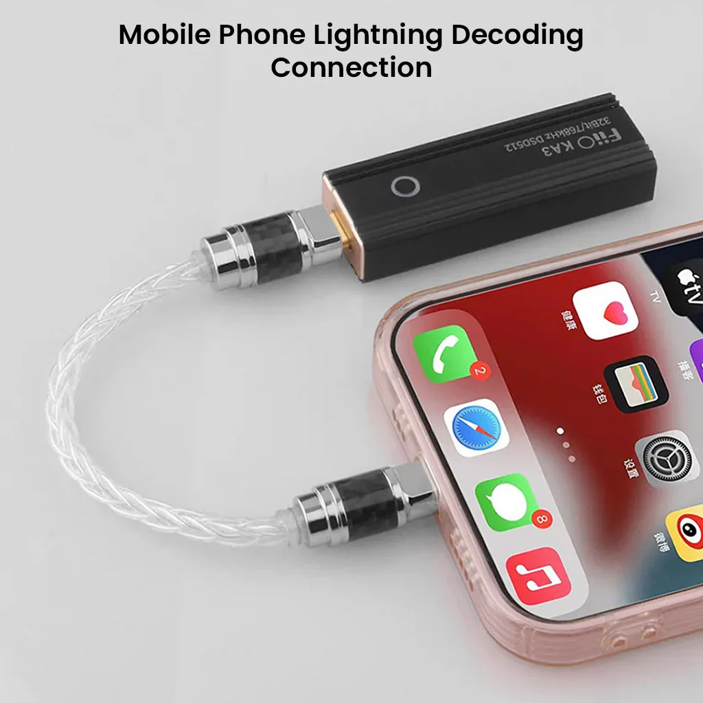 AUDIOCULAR - C13 Type-C to Lightning High-Fidelity Audio Cable - Image 3