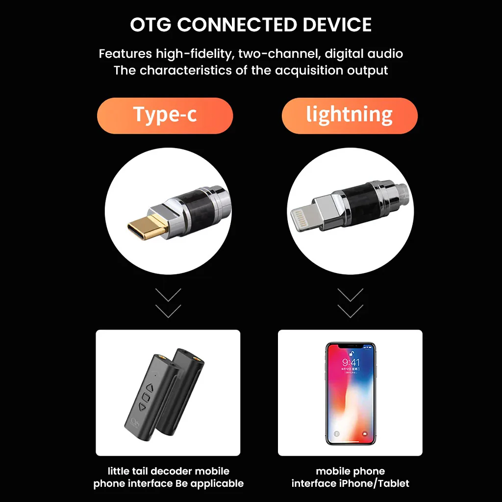 AUDIOCULAR - C13 Type-C to Lightning High-Fidelity Audio Cable - Image 4