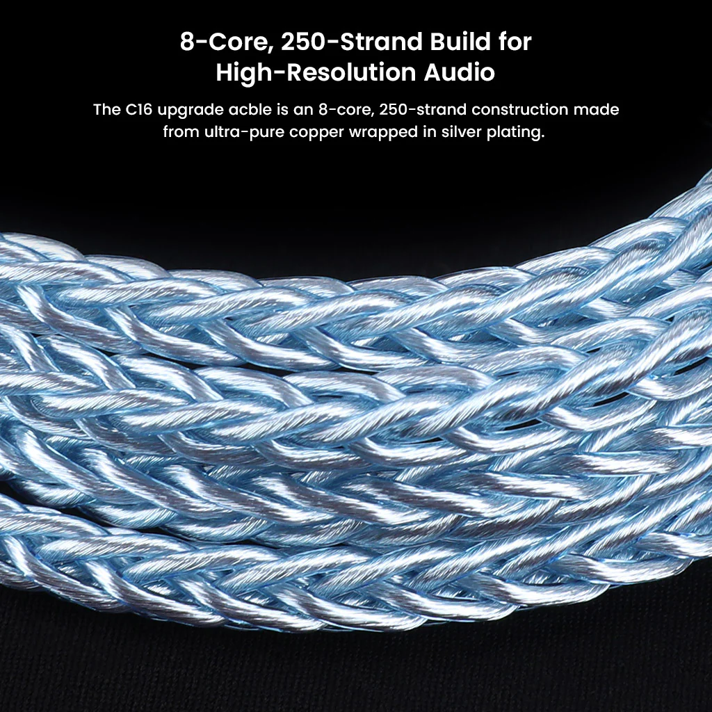 AUDIOCULAR- C16 8 Core Upgrade Cable for IEM - Image 2