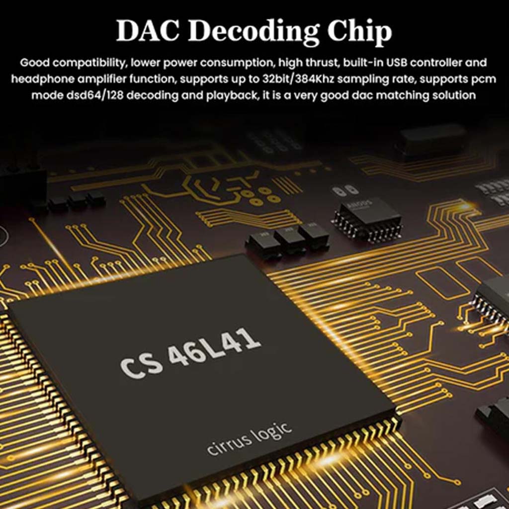 AUDIOCULAR - D08 CS Pro CS46L41 Type C to 3.5mm DAC Dongle - Image 2