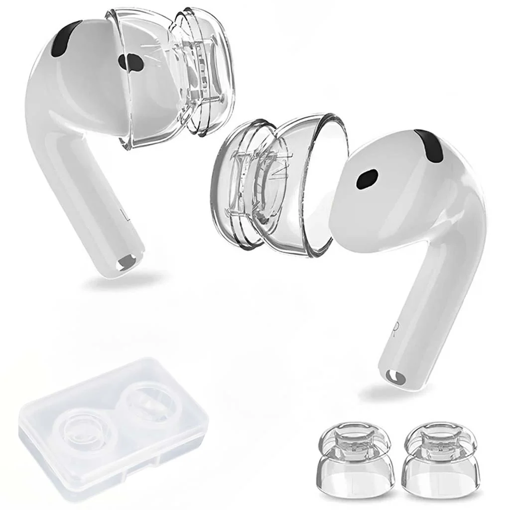AUDIOCULAR - DuoFit Double Flange Silicone Eartips for Airpods 3 & 4