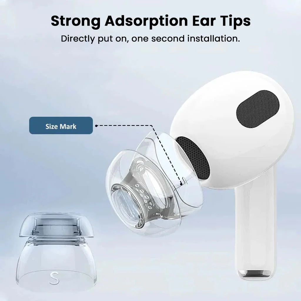 AUDIOCULAR - DuoFit Double Flange Silicone Eartips for Airpods 3 & 4 - Image 10
