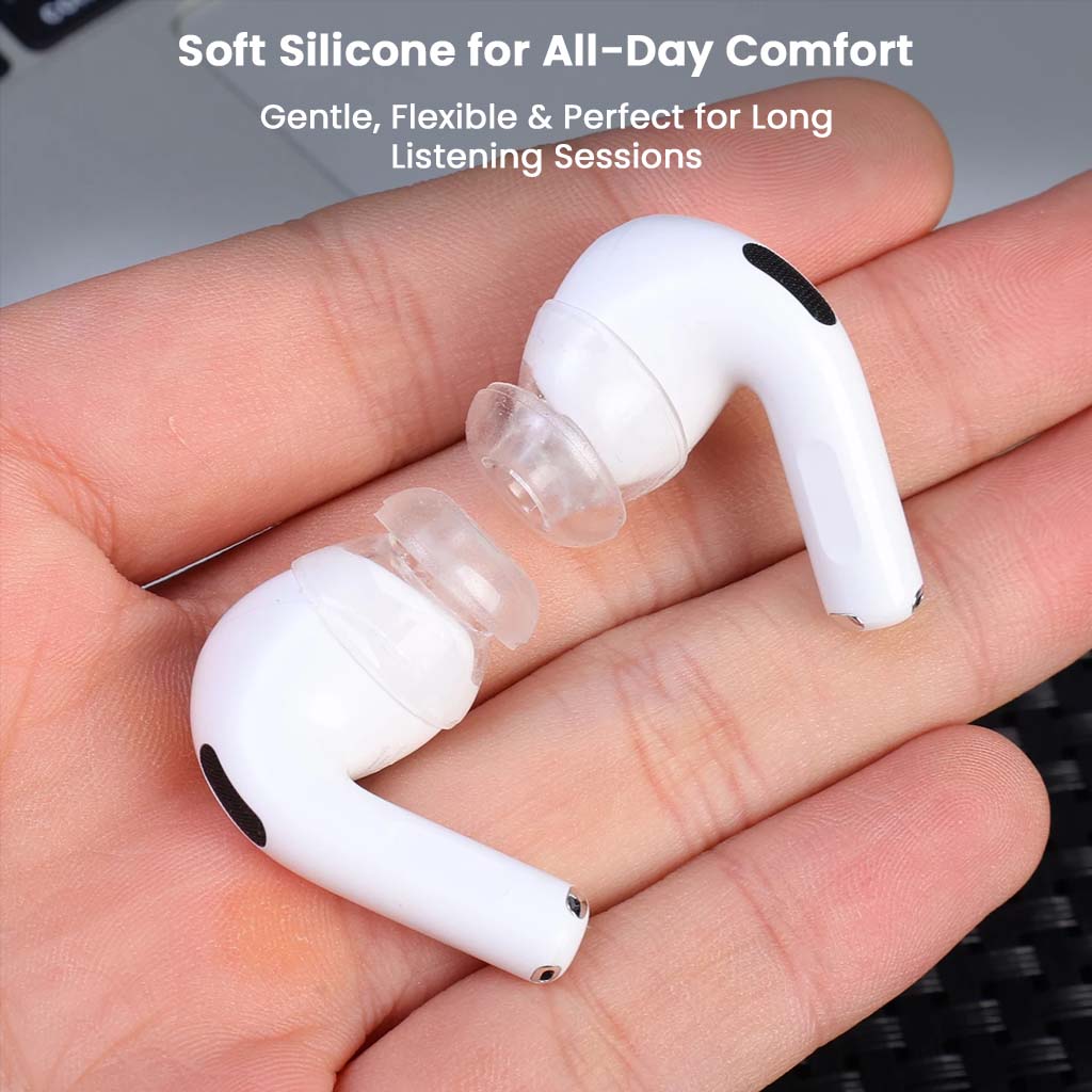 AUDIOCULAR - DuoFit Double Flange Silicone Eartips for Airpods 3 & 4 - Image 3