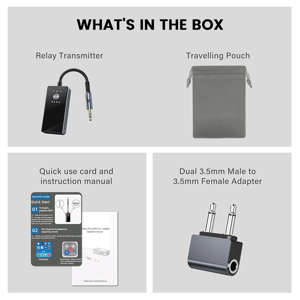 AUDIOCULAR – EB01 Bluetooth Receiver/Transmitter - Image 7