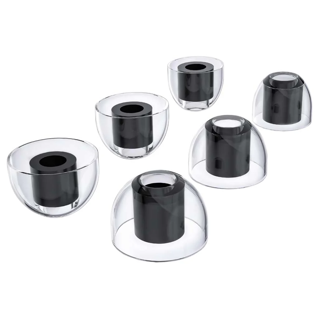 AUDIOCULAR - FlexiGraph Silicone Eartips for IEMs (S/M/L) - Image 2