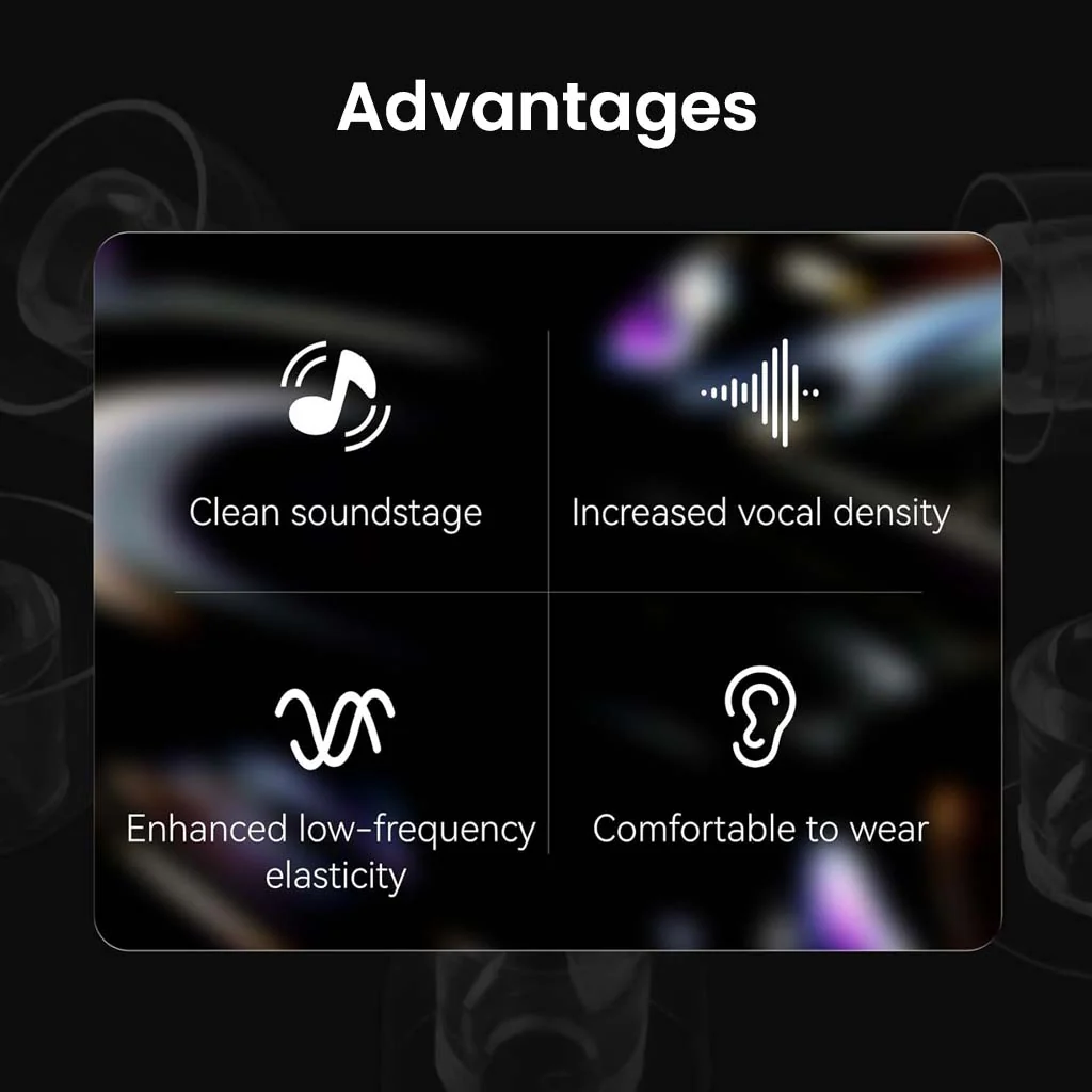 AUDIOCULAR - FlexiGraph Silicone Eartips for IEMs (S/M/L) - Image 8