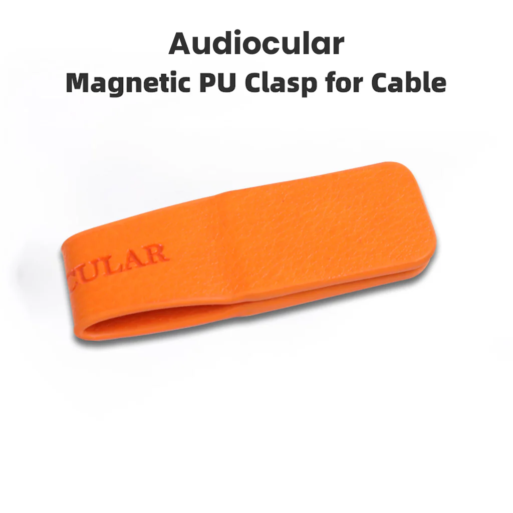 AUDIOCULAR - Leatherite Magnetic Cable Tie Organizer - Image 10