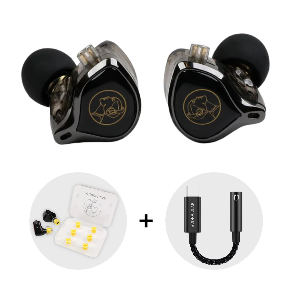 AUDIOCULAR LEX IEM + AUDIOCULAR D07 Slim DAC & Amp - Image 11