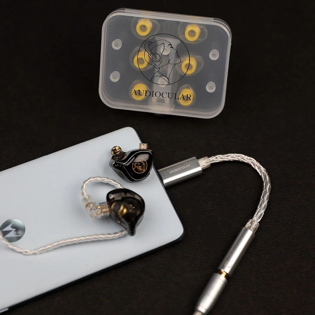 AUDIOCULAR LEX IEM + AUDIOCULAR D07 Slim DAC & Amp - Image 8