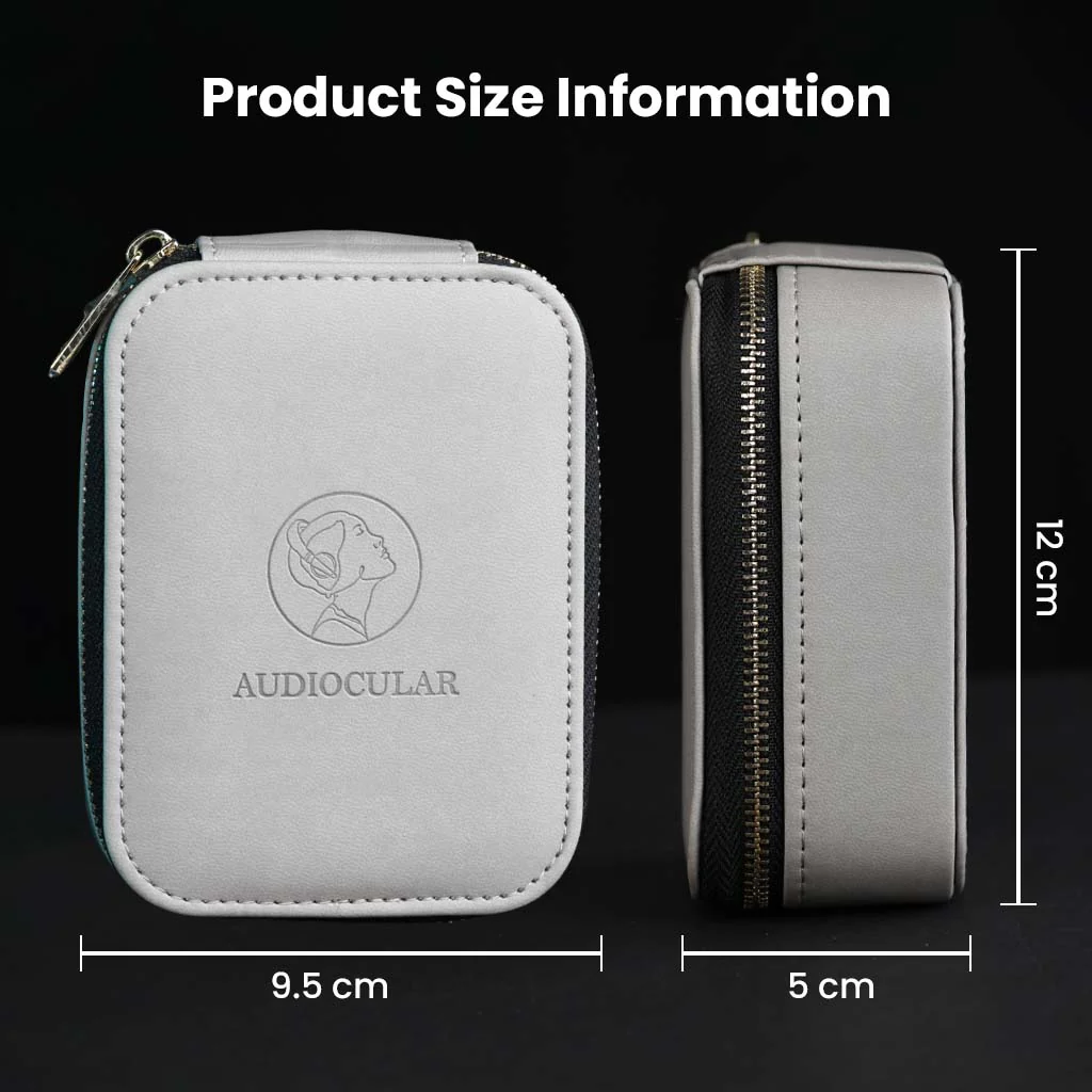 AUDIOCULAR LUXE Premium Storage Case For IEMs, Cables & Accessories - Image 2