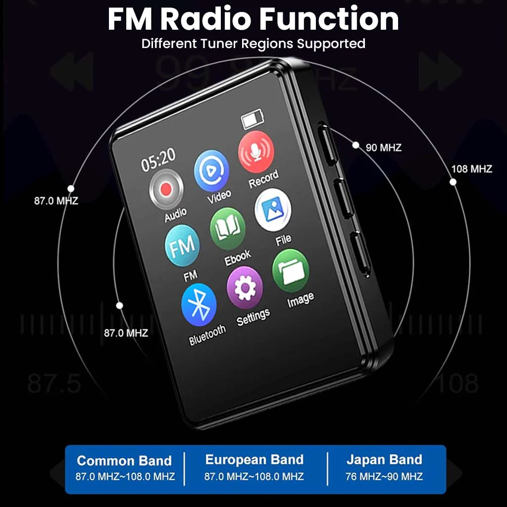 AUDIOCULAR - M01 Portable Mp3 Music Player - Image 10