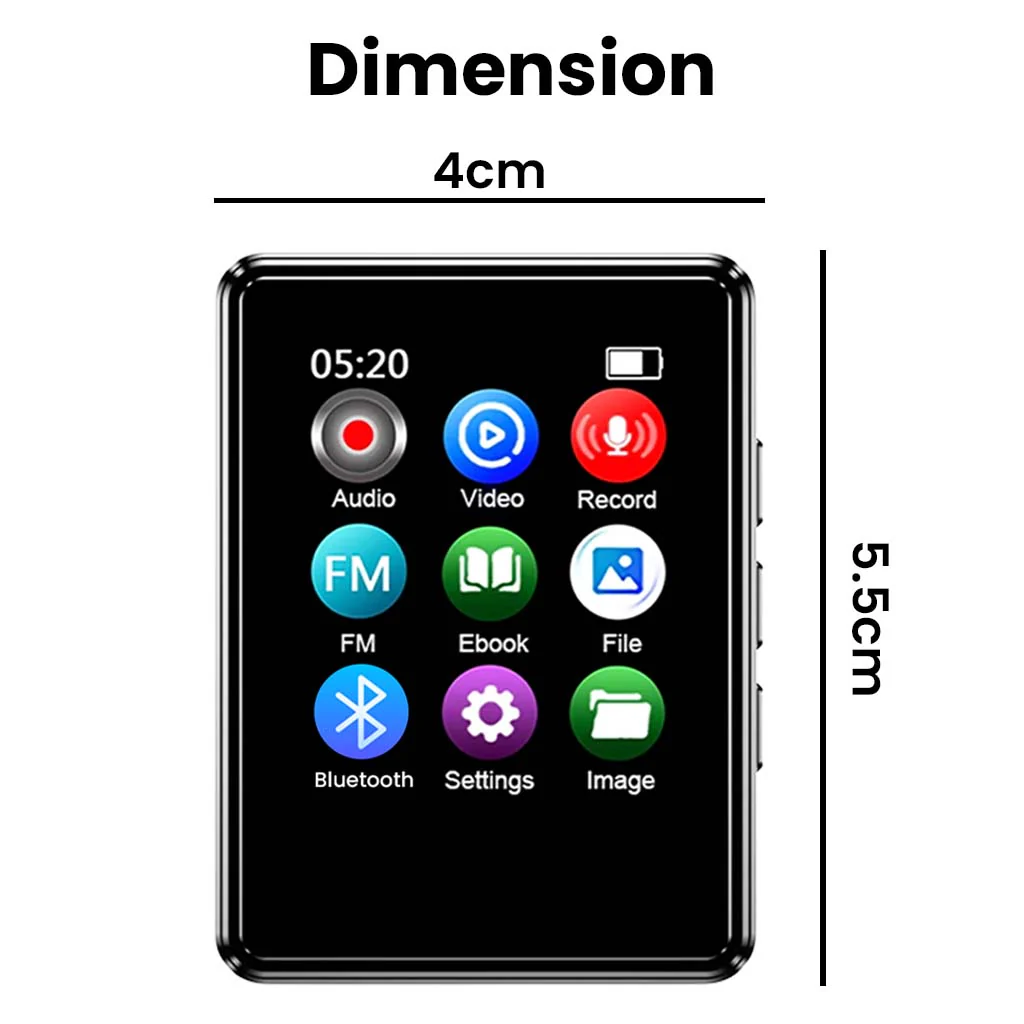 AUDIOCULAR - M01 Portable Mp3 Music Player - Image 12