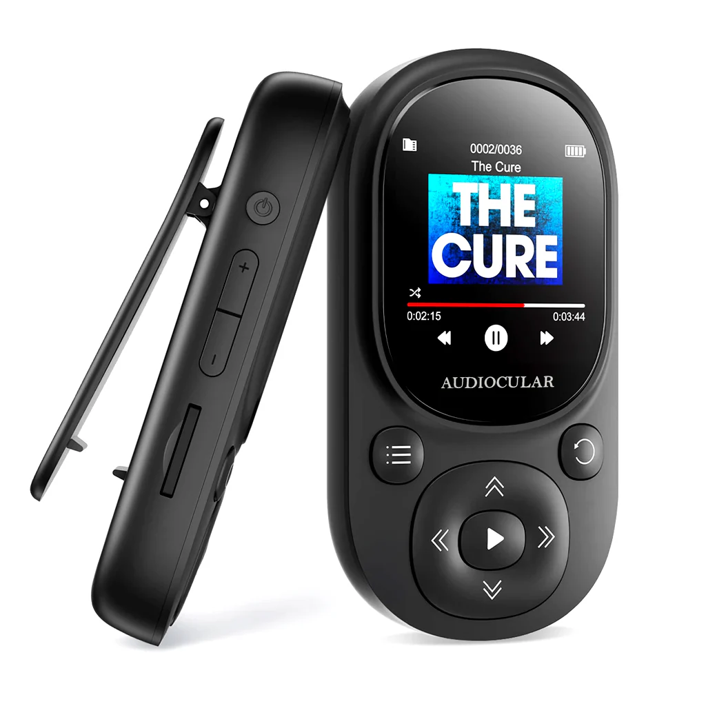 AUDIOCULAR - M11 Portable Mp3 Player with Clip Design