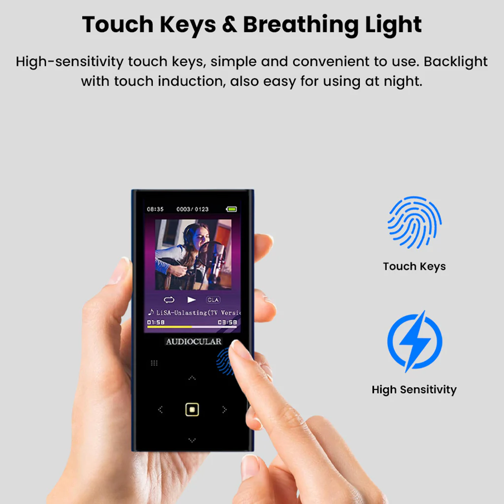 AUDIOCULAR - M21 Portable Mp3 Music Player - Image 8